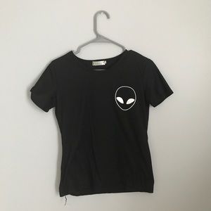 Black Alien Tee